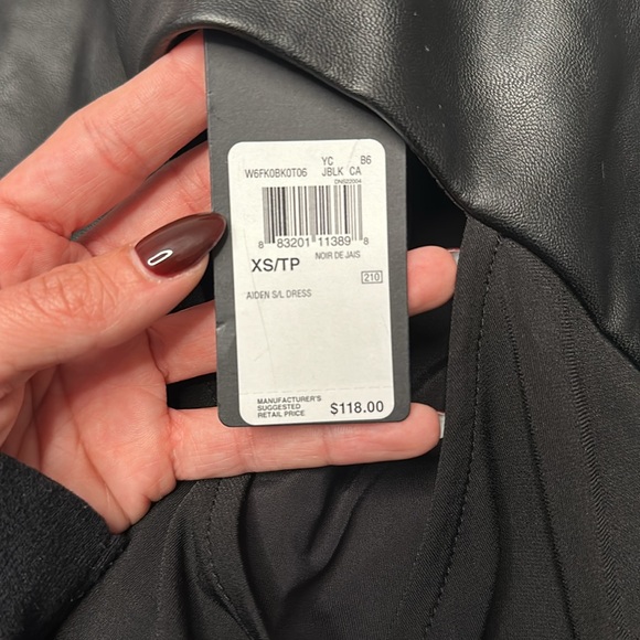 BNWT Guess Aiden Dress Black - Picture 7 of 7